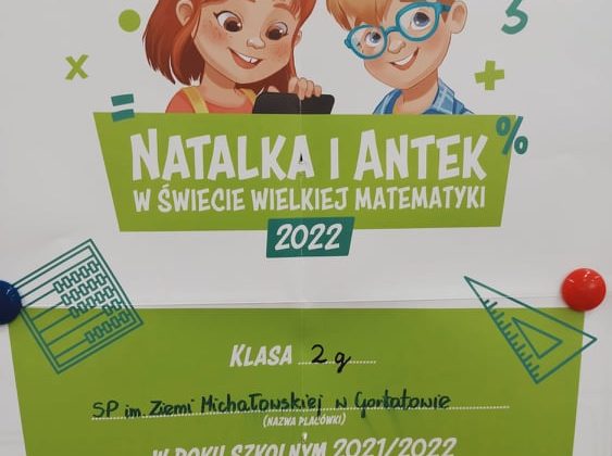 Projekt – Natalka i Antek w świecie Wielkiej Matematyki