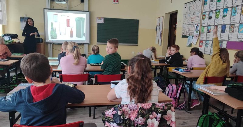 <strong>Zajęcia ekologiczne w Szkole Podstawowej w Gortatowie z siedziba w Szczuce</strong>